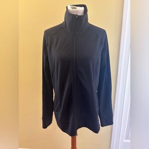 Adidas Black Techfit Zip Up Jacket